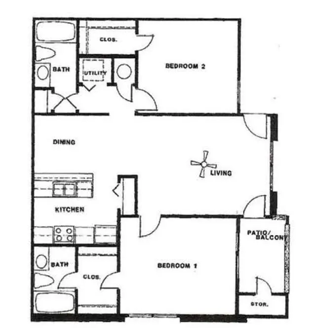 360 degree tour preview of 2 Bed / 2 Bath