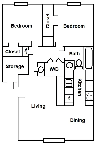 360 degree tour preview of 1 Bed / 1 Bath