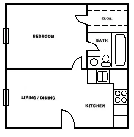 360 degree tour preview of 1 Bed / 1 Bath